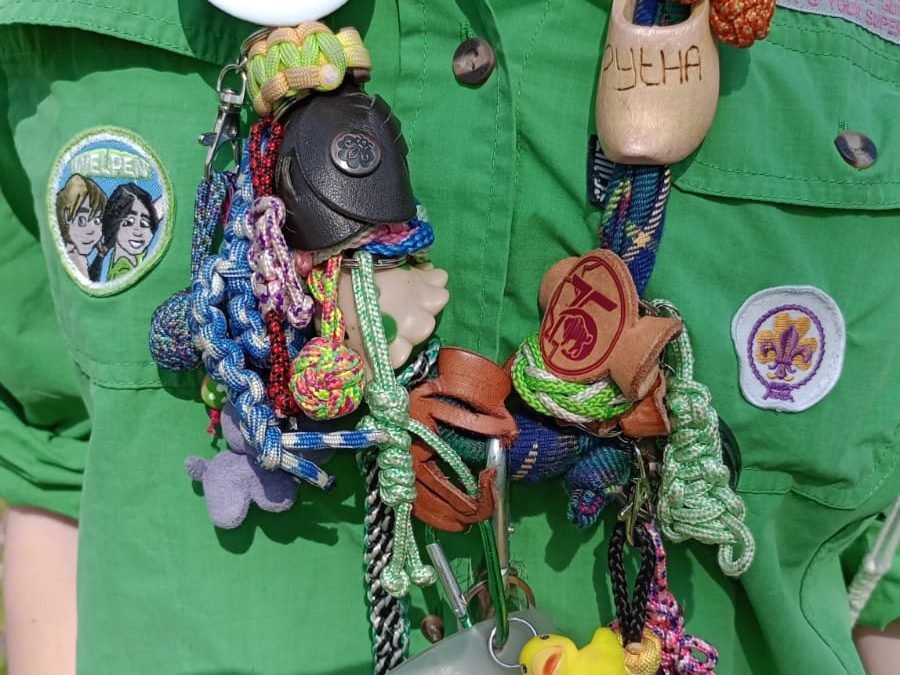 De scoutfit van… Pytha